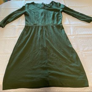 Down east Forrest green dress